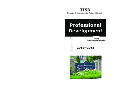 TISD  Tuscola Intermediate School District Professional Development