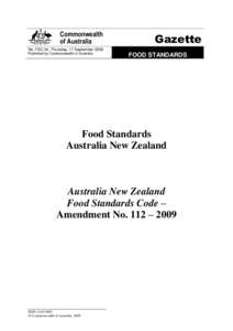 Bentonite / Food additive / Standards of identity for food / New Zealand / Pacific Ocean / Oceania / Food law / Food Standards Australia New Zealand