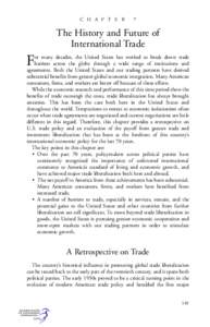 C H A P T E R  7 The History and Future of International Trade