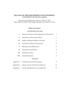 Microsoft Word - economics-bylaws[removed]doc