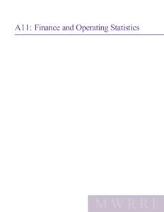 A11: Finance and Operating Statistics  MWRRI Corridor vs. System Operating Losses through 2023*  Implementation Period