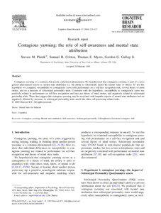 Cognitive Brain Research[removed]–227 www.elsevier.com / locate / cogbrainres