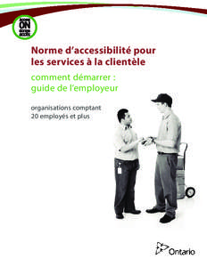 comment démarrer : guide de l’employeur - organisations comptant 20 employés et plus