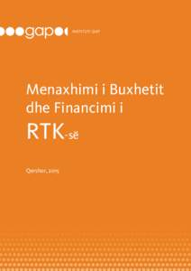 Menaxhimi i Buxhetit dhe Financimi i RTK-së Qershor, 2015