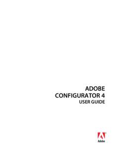 Adobe Configurator User Guide