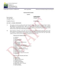 Discharge Monitoring Report / Clean Water Act / Water quality / Title 40 of the Code of Federal Regulations / Earth / Water pollution / United States Environmental Protection Agency / Environment