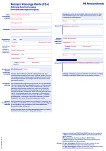 Konzern Vorsorge-Rente (F5a) Änderung Zusatzversorgung Erwerbsminderungsversorgung Meine persönlichen Angaben