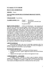 FCI Standard N° [removed]BRACCO DEL BOURBONNAIS ORIGINE : Francia