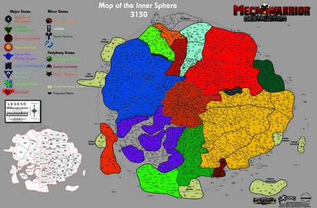 Major States  Map of the Inner Sphere[removed]Minor States