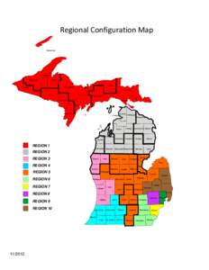 Regional Configuration Map Keweenaw Houghton Baraga