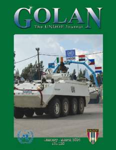 The UNDOF Journal  January - March 2014 No. 138  Editorial