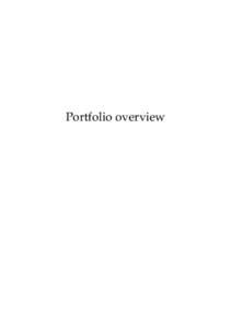 Portfolio Budget Statements[removed]Portfolio overview