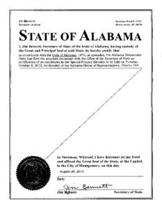 Politics of Alabama / Confederate States of America / Alabama House of Representatives / Ed Packard / Index of Alabama-related articles / Alabama / Southern United States / Alabama Legislature