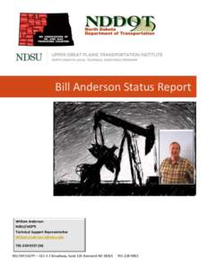 Bill Anderson Status Report (Apr 2014)
