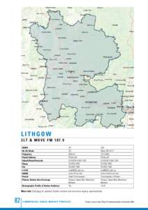 L i t hg o w 2 LT & MO V E FM[removed]ACMA On-Air Name Frequency Postal Address