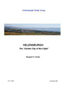 Human geography / Planned cities / Garden city movement / Urban agriculture / Urban design / Ebenezer Howard / Landscape / Garden City / Helensburgh / Urban studies and planning / Subdivisions of Scotland / Environmental design