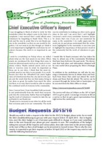Shire of Dumbleyung Newsletter I was struggling to think of what to write for this newsletter when the subject came in the form of a complaint. I was warned that I could offend some volunteers by forgetting to thank them