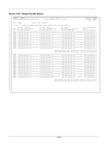 Report G60 - Margin Payable Report[removed]