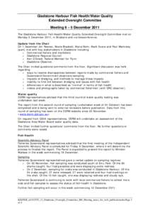 Barramundi / Freshwater fish of Australia / Latidae / Sport fish / Department of Employment /  Economic Development and Innovation / Gladstone Region / The Observer / Central Queensland University / Sampling / Fish / States and territories of Australia / Queensland