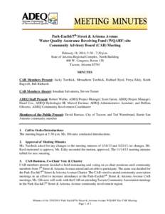 Soil contamination / Butterfield Overland Mail / Tucson /  Arizona / Groundwater / Euclid /  Ohio / Arizona / Soil vapor extraction / A / Hydrology / Water / Geography of the United States / Aquifers