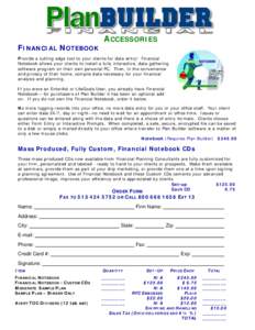 Investment / Financial plan / Business / Finance / Personal finance / Financial adviser