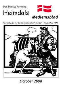 Den Danske Forening  Heimdals Medlemsblad