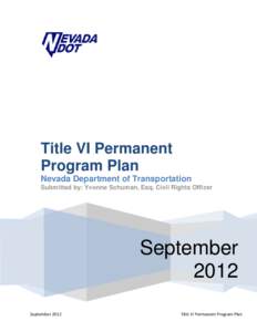 Title VI Permanent Program Plan