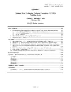 National Type Evaluation Technical Committee