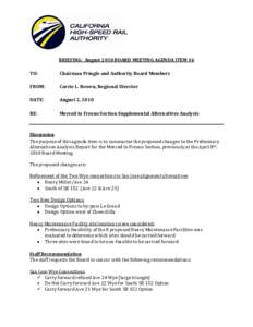 Microsoft Word - Agenda Item 6 - Supplemental AA Merced-Fresno-Rev c.docx