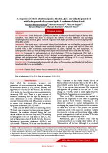 Comparison of effects of soft margarine, blended, ghee, and unhydrogenated oil with hydrogenated oil on serum lipids: A randomized clinical trail