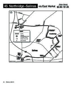 Salinas Transit Center / Salinas /  California / Northridge Mall / Salinas /  Puerto Rico / Northridge / Boronda /  California / Monterey County /  California / Geography of California / California