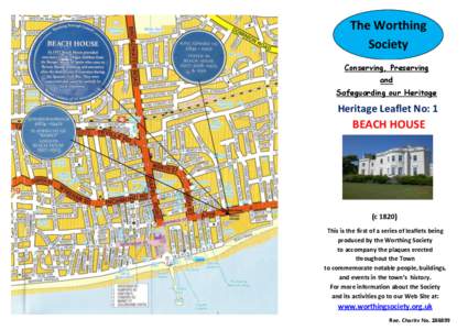 The Worthing Society Conserving, Preserving and Safeguarding our Heritage