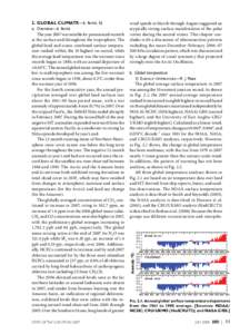 Climate history / Climate / Physical oceanography / Effects of global warming / Instrumental temperature record / Global climate model / Rain / La Niña / Sea surface temperature / Atmospheric sciences / Meteorology / Tropical meteorology