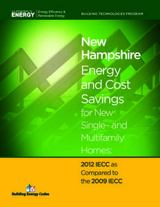 BUILDING TECHNOLOGIES PROGRAM  New Hampshire Energy and Cost