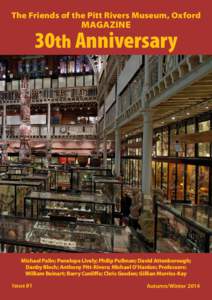 The Friends of the Pitt Rivers Museum, Oxford  Magazine 30th Anniversary