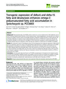 Biology / Fatty acid desaturase / Essential fatty acid / Polyunsaturated fatty acid / Omega-3 fatty acid / Stearidonic acid / Docosahexaenoic acid / Fatty acid synthesis / Linoleic acid / Fatty acids / Chemistry / Nutrition