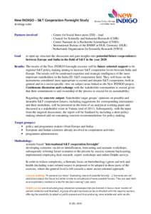 Microsoft Word - New INDIGO Foresight - 29 March 2011.doc