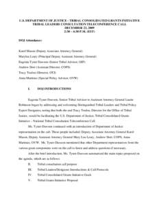 American culture / Native Americans in the United States / Ulysses S. Grant / Tribal sovereignty in the United States / Tribal Council / Choctaw / Native American history / Aboriginal title in the United States / Americas / United States / History of North America