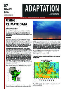 07  Climate DATA  ADaptation