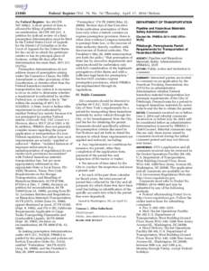 TKELLEY on DSK3SPTVN1PROD with NOTICES[removed]Federal Register / Vol. 79, No[removed]Thursday, April 17, [removed]Notices