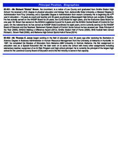 National Association of Secondary School Principals / Opelika /  Alabama / Hoover /  Alabama / Opelika High School / Huntsville High School / Geography of Alabama / Alabama / Alabama High School Athletic Association