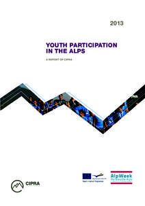 Alps / Climate change policy / Youth participation / Youth council / Youth work / Environment / Human development / European Youth Forum / Alliance in the Alps / Youth rights / Youth / Alpine Convention