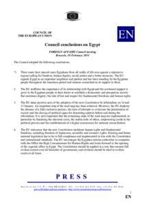 Political geography / Politics of Egypt / European Union / Federalism / Referendum / Egypt / EU Strategy for the South Caucasus / International reactions to the 2011 Egyptian revolution / Arab world / Protests in Egypt / Politics