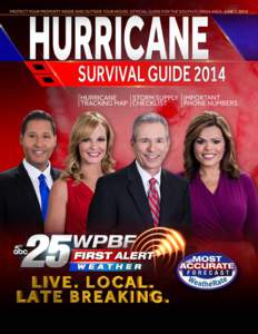 | WPBF 25 HURRICANE SURVIVAL GUIDEWPBF.com | 1 | WPBF 25 HURRICANE SURVIVAL GUIDE 2014