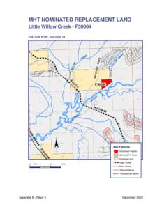 MHT NOMINATED REPLACEMENT LAND Little Willow Creek - F30004 FM T3N R1W, Section[removed]