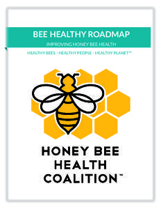 BEE HEALTHY ROADMAP IMPROVING HONEY BEE HEALTH HEALTHY BEES · HEALTHY PEOPLE · HEALTHY PLANET™ ™