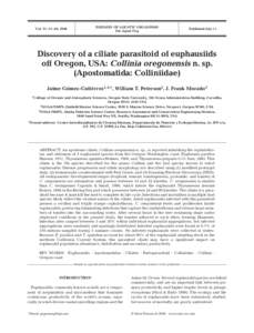 Protostome / Protista / Crustaceans / Alveolata / Ciliate / Parasitoid / Euphausia / Thysanoessa / Krill / Taxonomy / Phyla