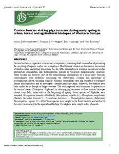Journal of Insect Science:Vol. 11 | Article 73  Dekeirsschieter et al.