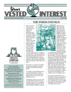 Business / Funds / Employment compensation / Wilshire Associates / Pension / Enron / Stock market index / Financial audit / Index fund / Financial economics / Investment / Financial services