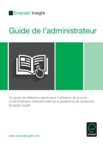 Emerald Insight Admin Guide Atypon_FR.indd